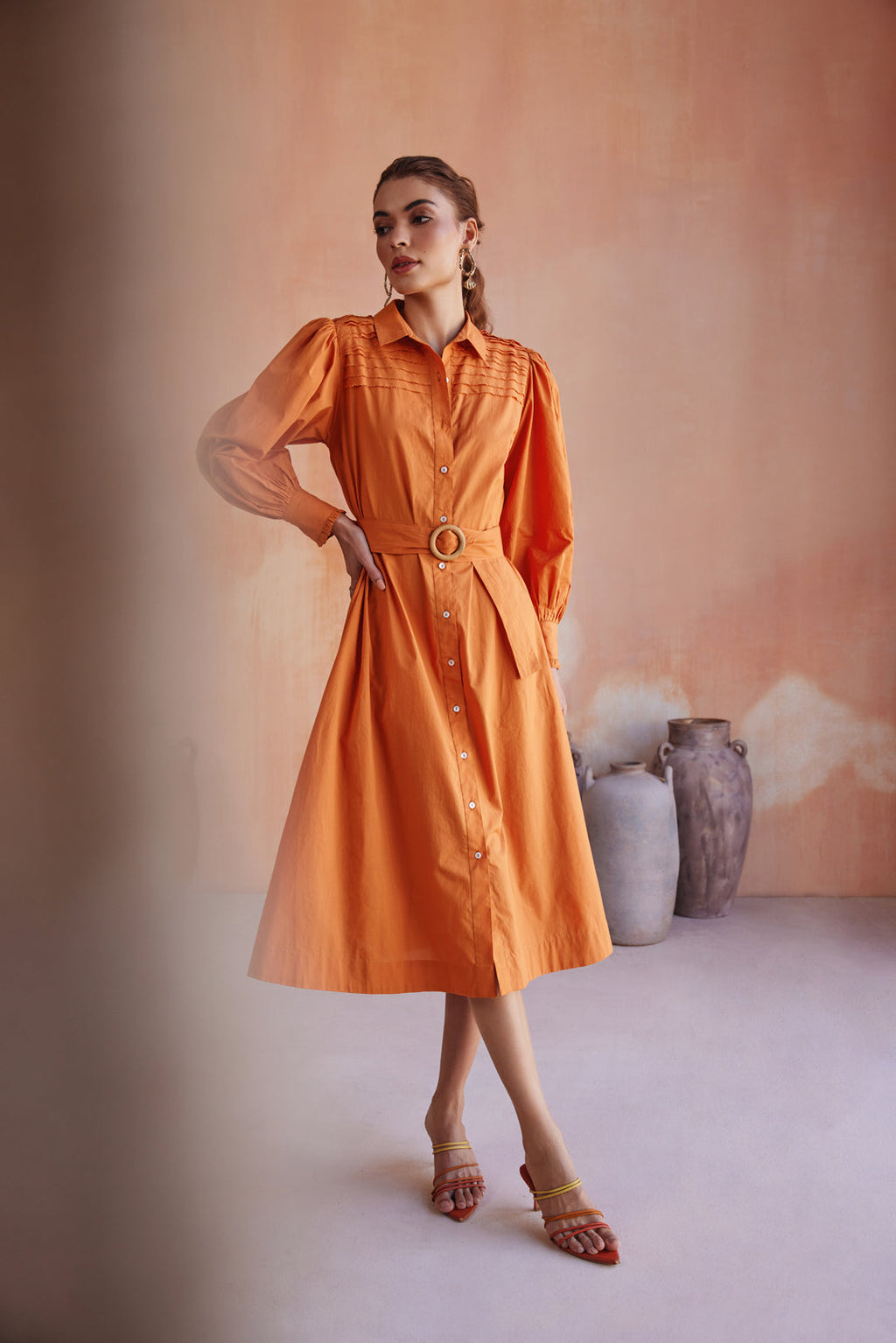 Sophie Orange Dress – KOAKH