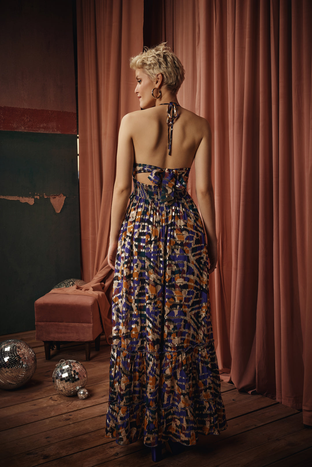 Cleopatra Lurex Dress XL